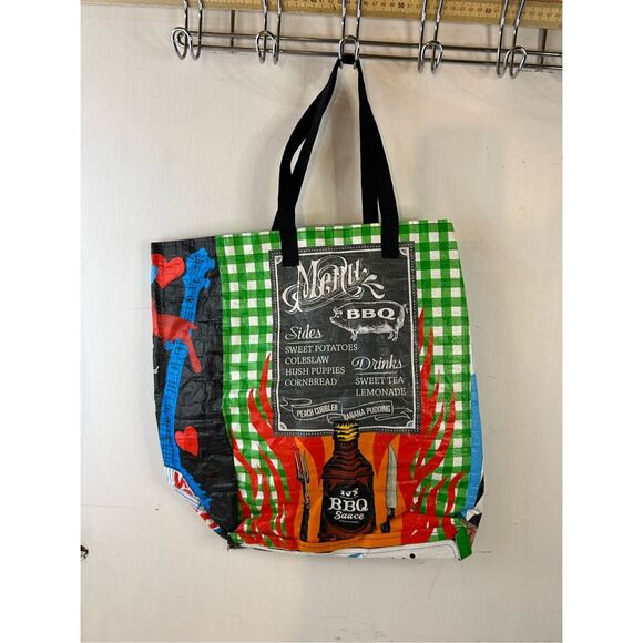 Trader Joe reusable shopping bag woman violin - Picture 3 of 3